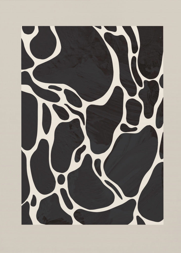 Giraffe Sand | Leinwand