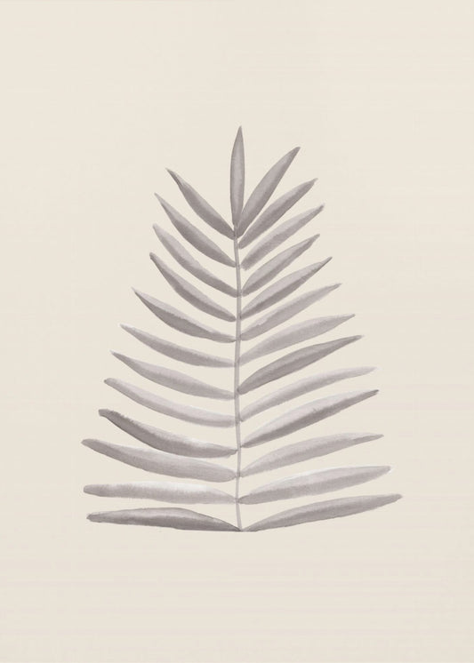 Palmblatttinte | Leinwand