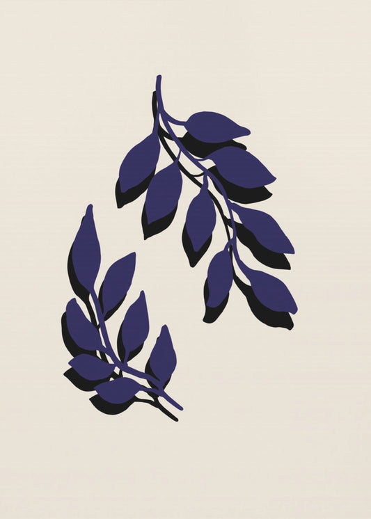 Blue Twigs | Poster