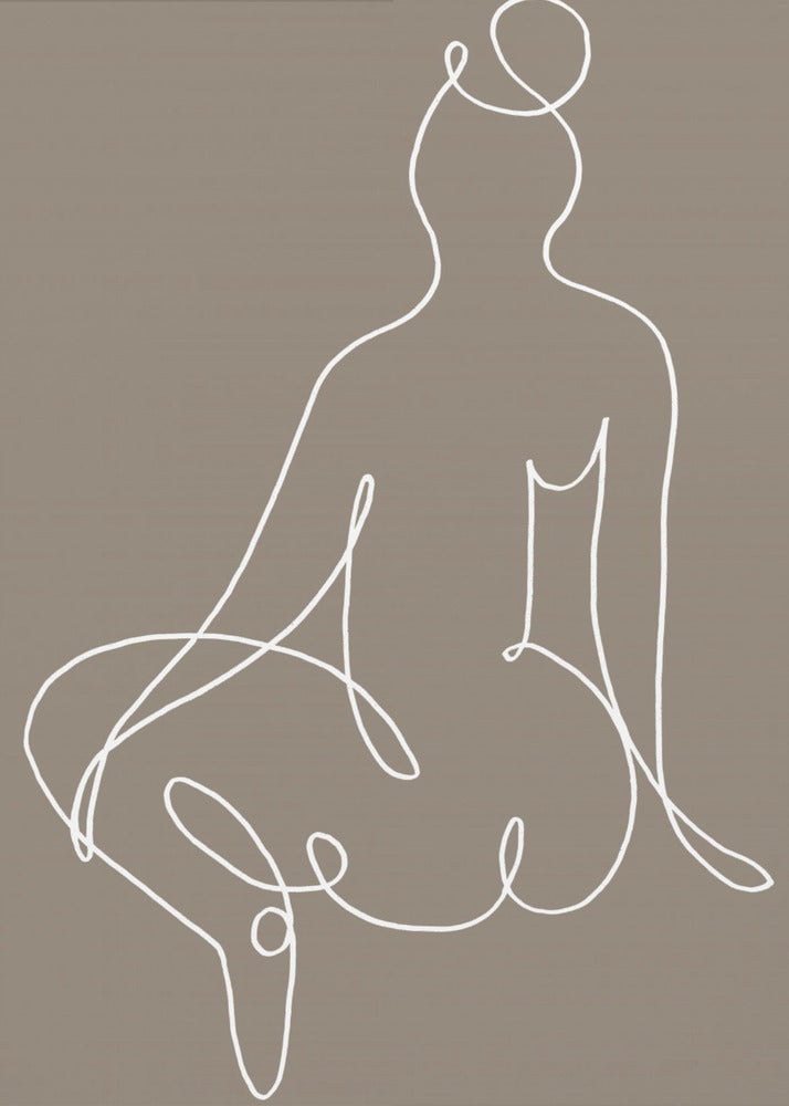 Sitzen 02 | Leinwand