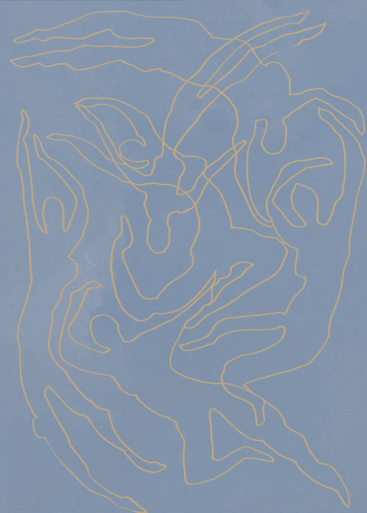 Blue Swimmers | Canvas
