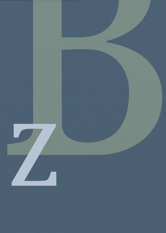 Buchstabe B | Leinwand
