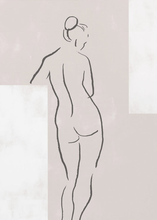 Frau im Atelier | Leinwand