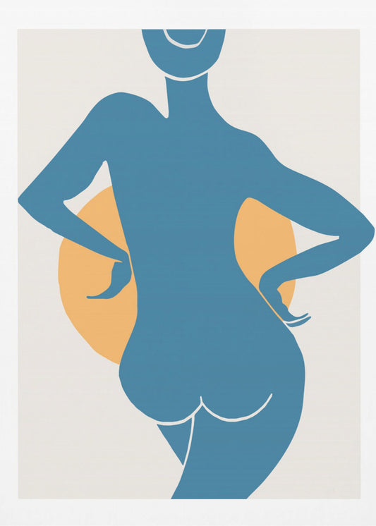 Blue Woman | Canvas