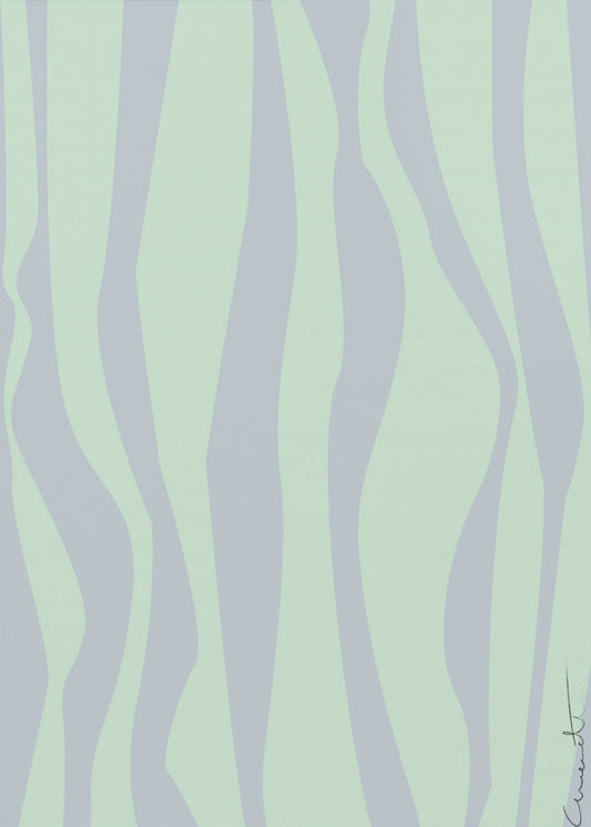 Wellenförmige Streifen | Poster