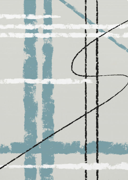 Unordentliche Linien | Leinwand