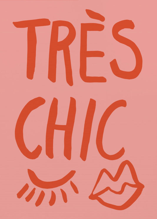 Très Chic Rosa | Leinwand
