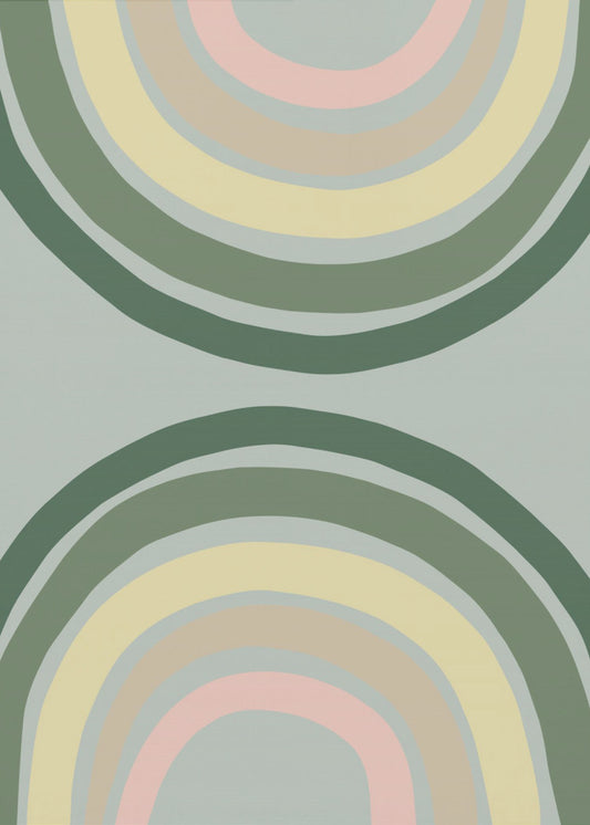 Double Rainbow Green | Poster