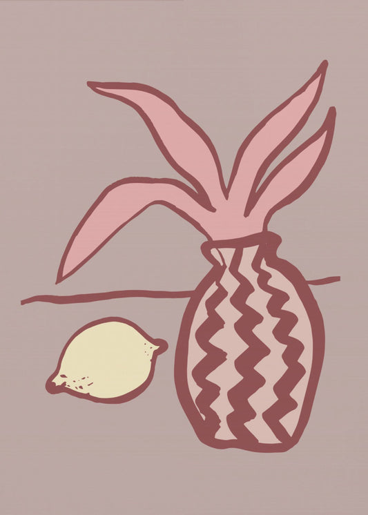 Rosa Zitrone | Poster
