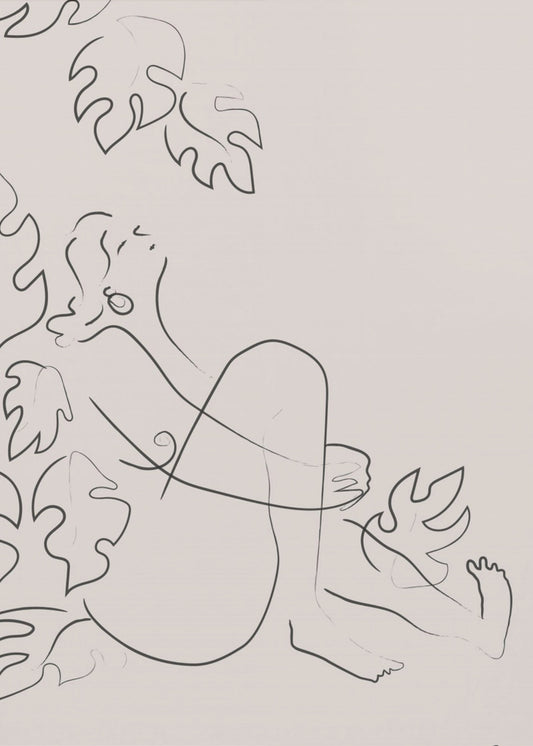 Embrace Nature Beige | Poster