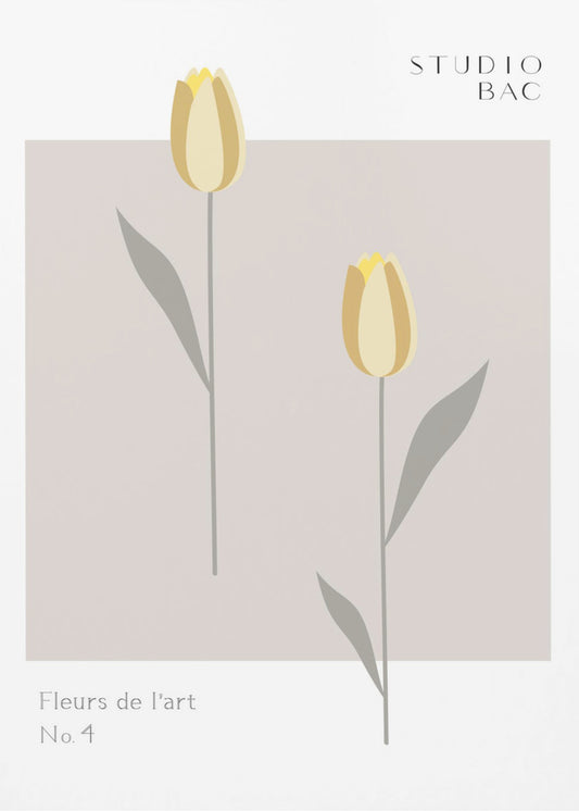 Tulpen Studio Bac | Leinwand