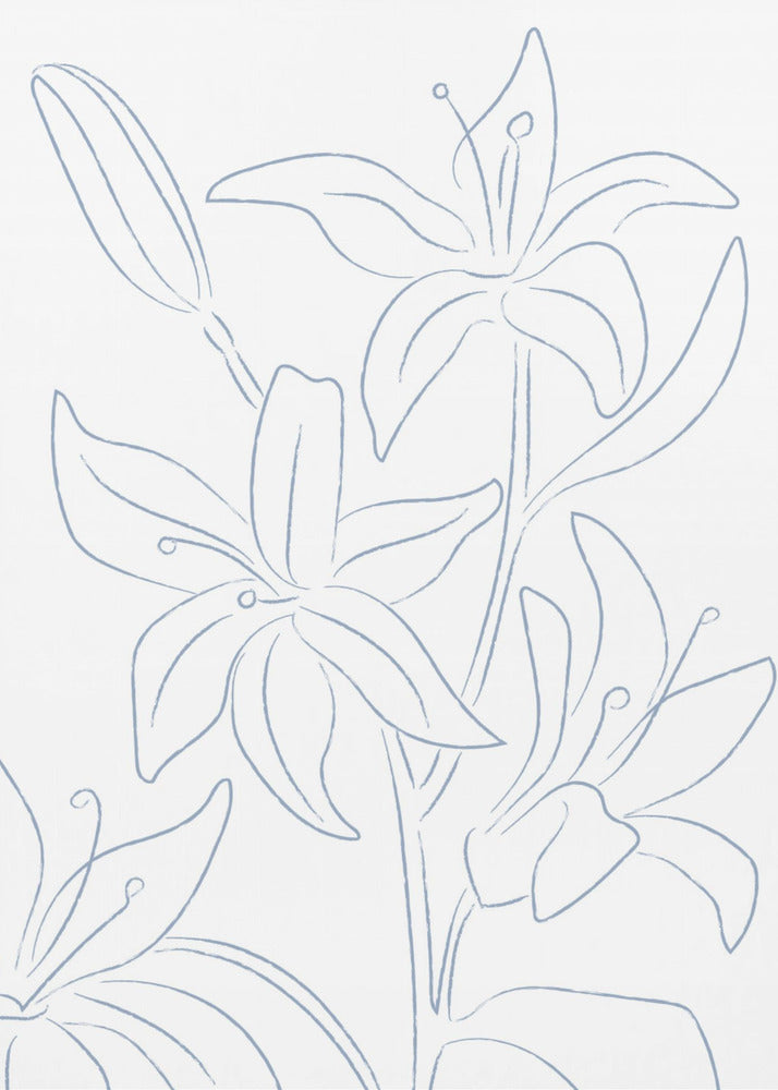 Lilien Nr. 01 | Leinwand