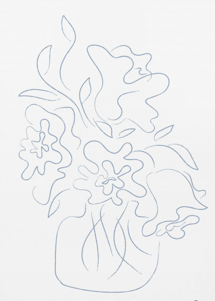Flower Bouquet Sketch | Poster