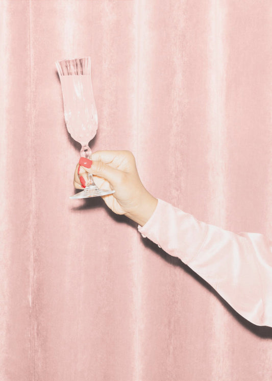 Auf Pink 02 | Leinwand