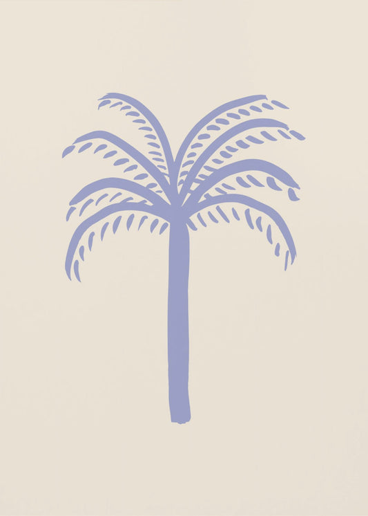 Lila Palme | Leinwand