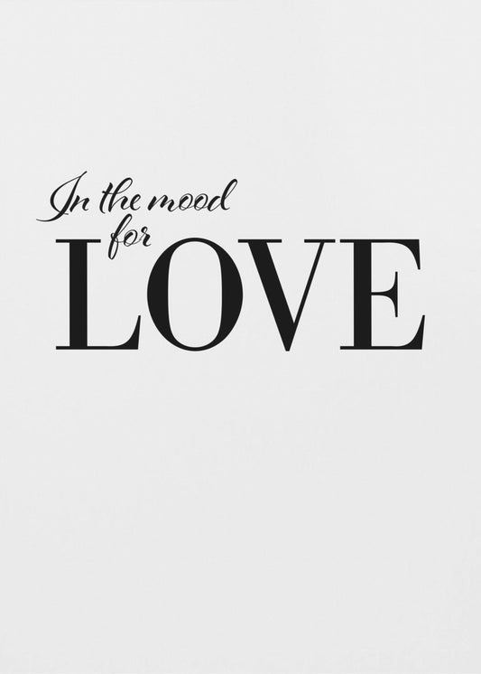 In der Stimmung für Liebe | Poster
