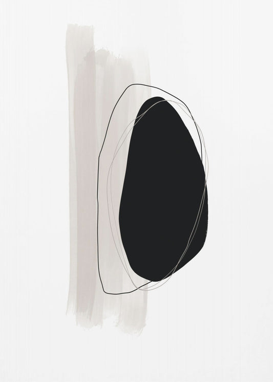Monochrome Stille | Poster