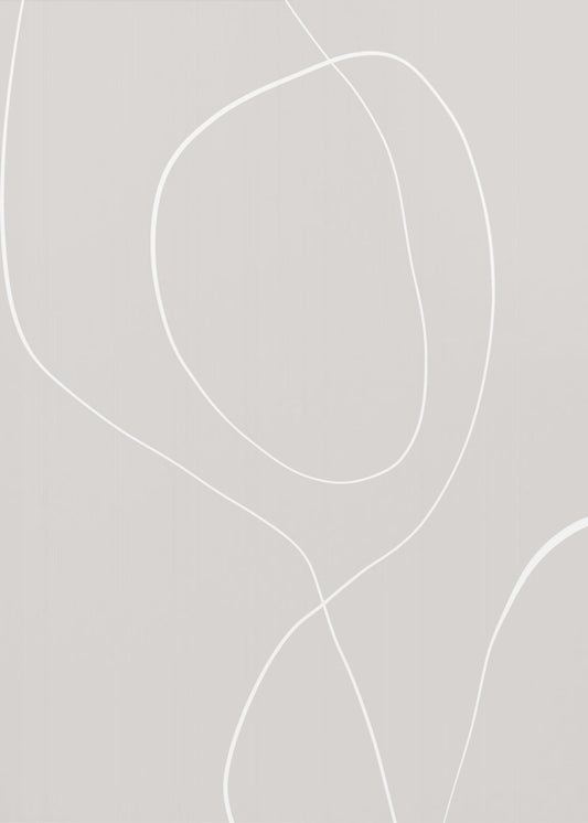 Fließende Linien Harmonie | Poster