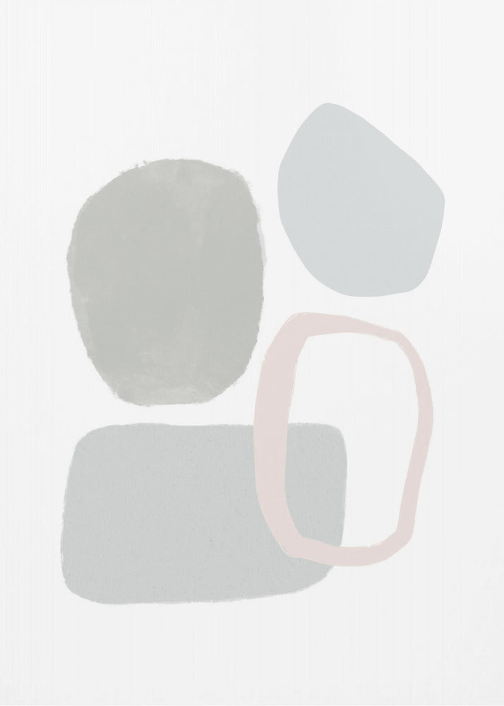 Minimalistische geometrische Formen | Leinwand