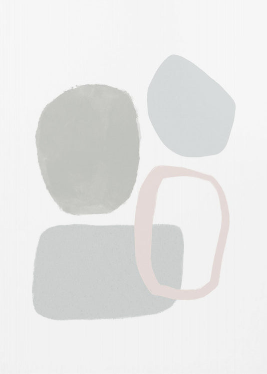 Minimalistische geometrische Formen | Leinwand