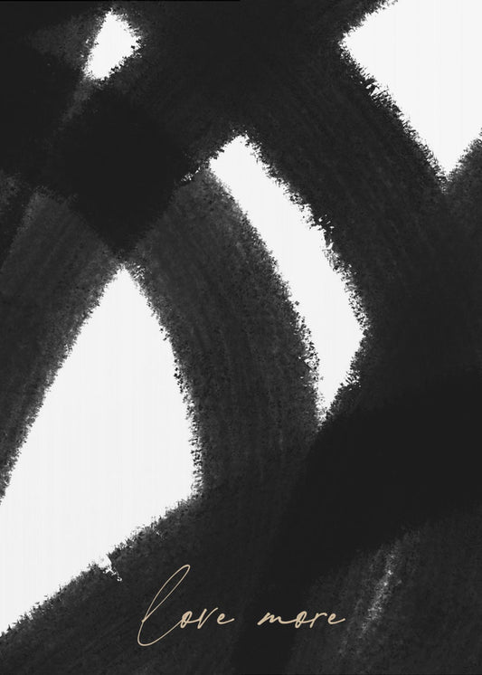 Abstrakter Weg der Liebe | Leinwand