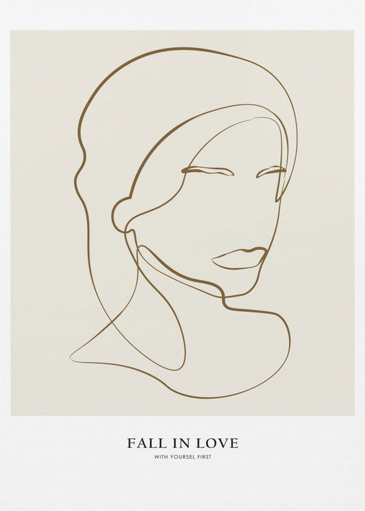 Frauenportrait | Poster