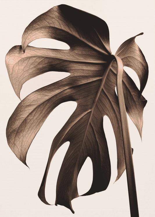 Monstera Gold | Leinwand