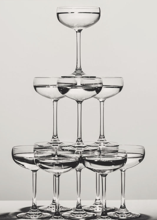 Champagnerturm_6 | Poster