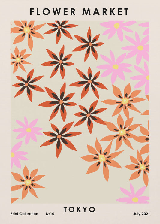 Blumenmarkt Tokio | Poster