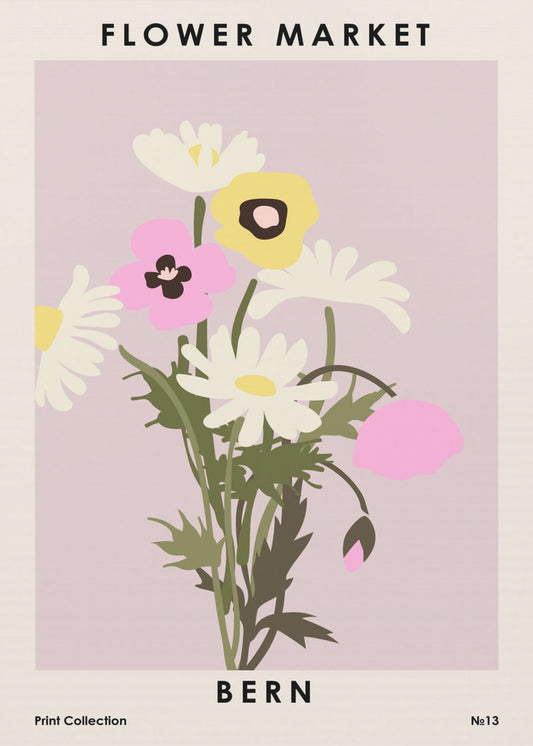 Blumenmarkt Bern | Poster