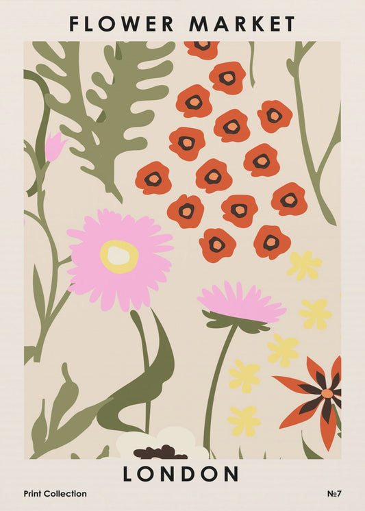 Blumenmarkt London | Poster
