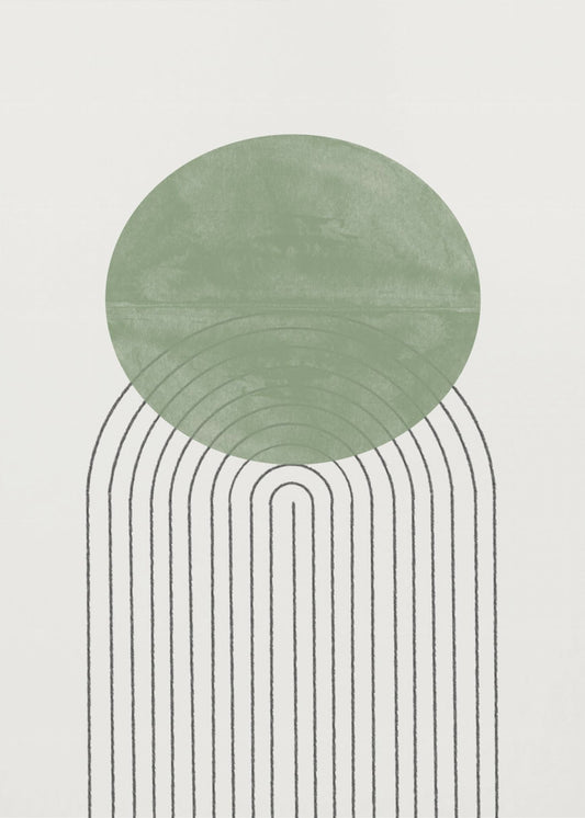 Green Orbit Echoes | Poster