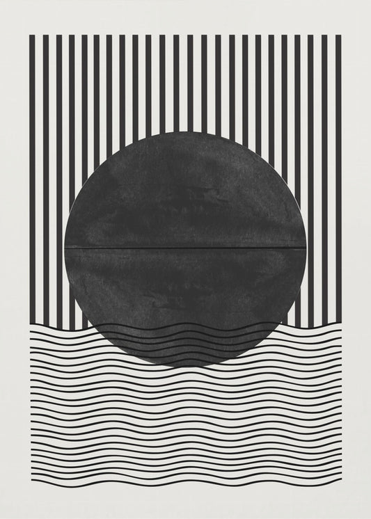 Monochrome Eclipse | Poster