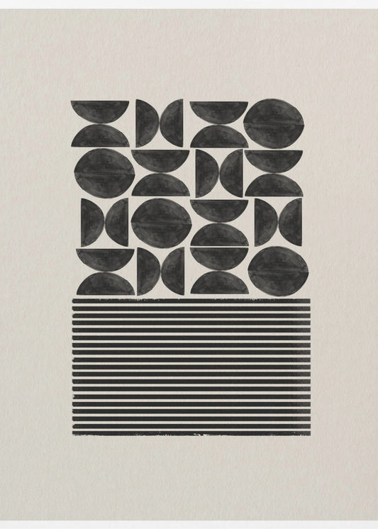 Geometrische Balance | Leinwand