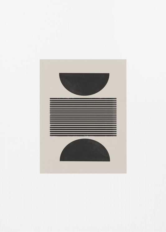 Monochrome Balance | Poster