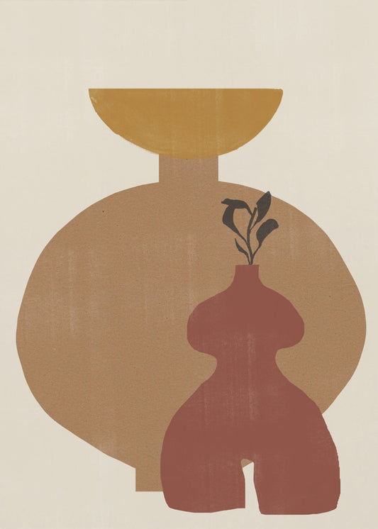Vase Nr. 10. | Leinwand
