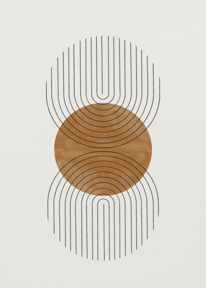 Symmetrische Echos | Leinwand