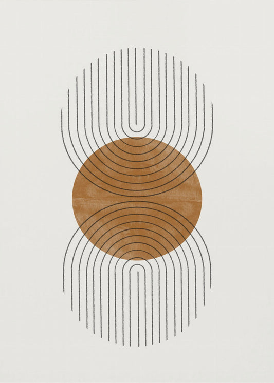 Symmetrische Echos | Leinwand