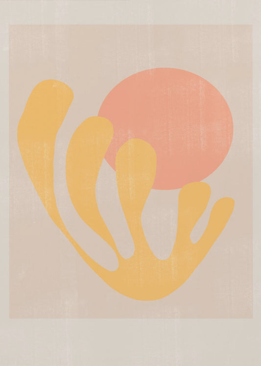 Solare Umarmung | Leinwand