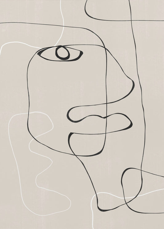 Linienausdruck | Leinwand