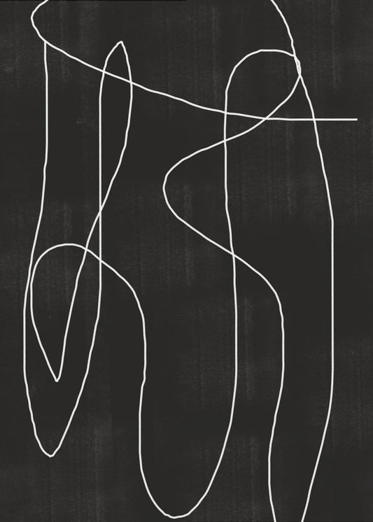 Abstrakte Linie Nr. 2. | Leinwand