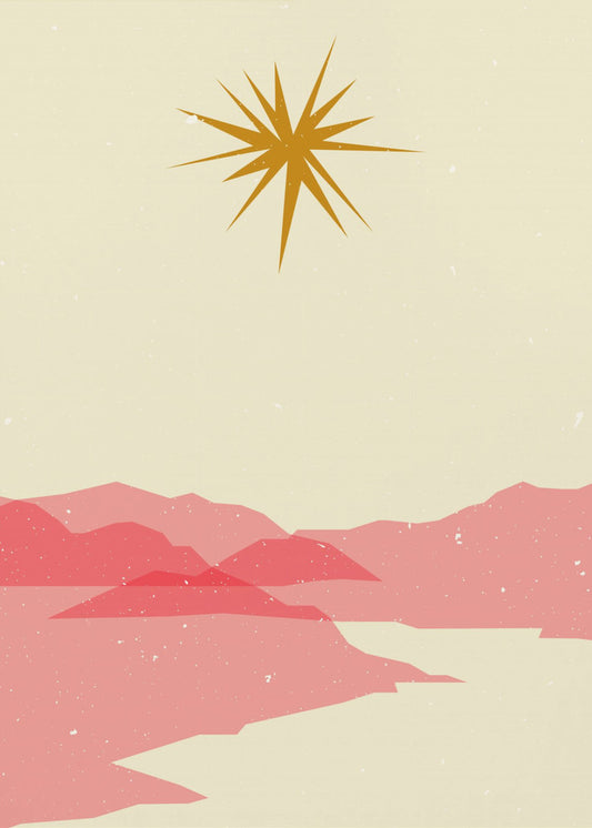 Sonnige Landschaft | Poster