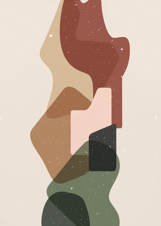 Abstrakte Komposition 12 | Poster