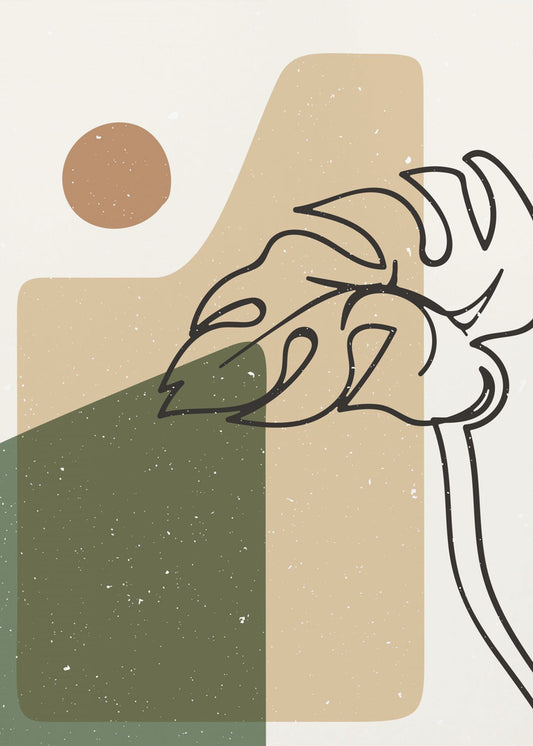 Abstrakte Komposition 20 | Poster