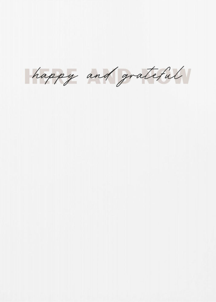 Minimalistisches Typografie-Kunstwerk | Leinwand