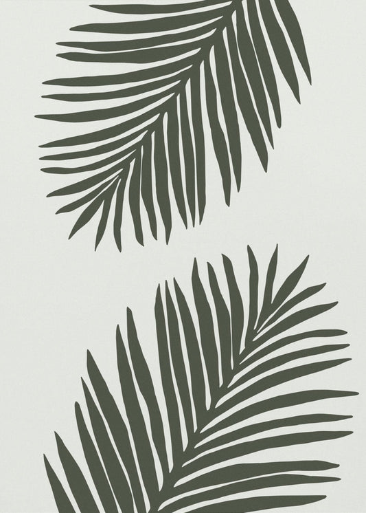 PALMBLATT 04 GRÜN | Poster
