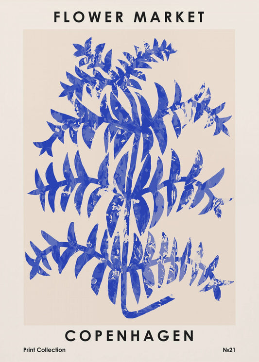 Blumenmarkt. Kopenhagen | Poster