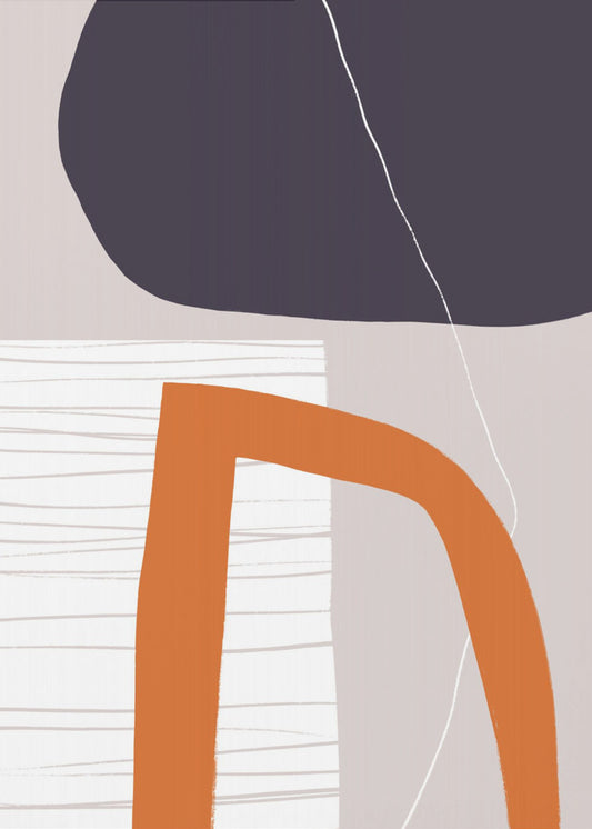 Kräftige geometrische Formen | Poster