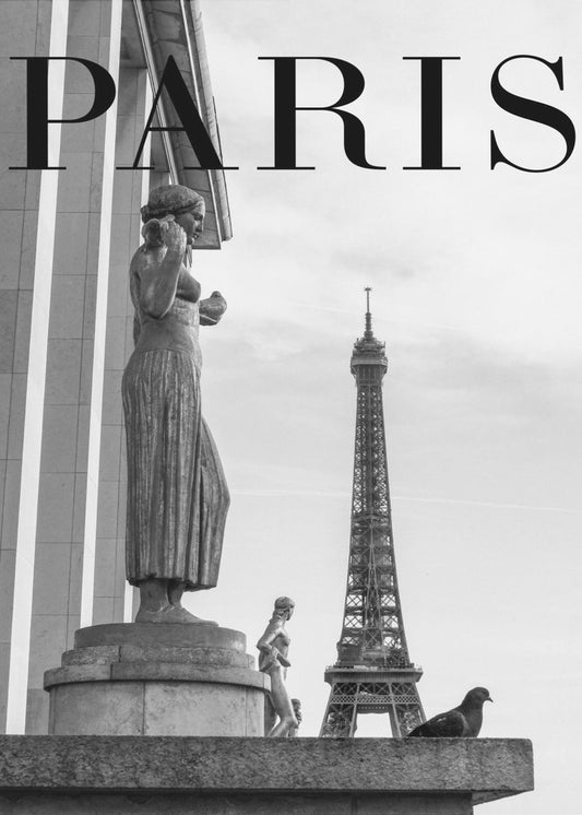 Paris Text 5 | Leinwand