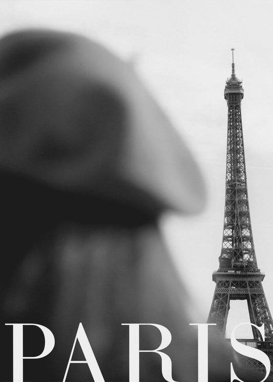 Paris Text 4 | Leinwand